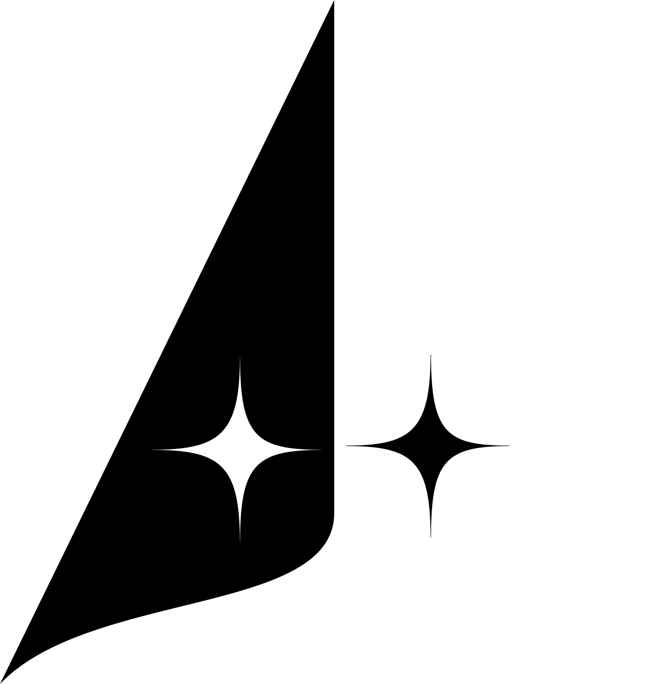 Atech logo mark with edges